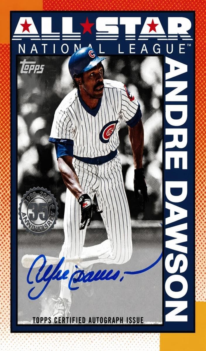 Andre Dawson 2025 topps Topps