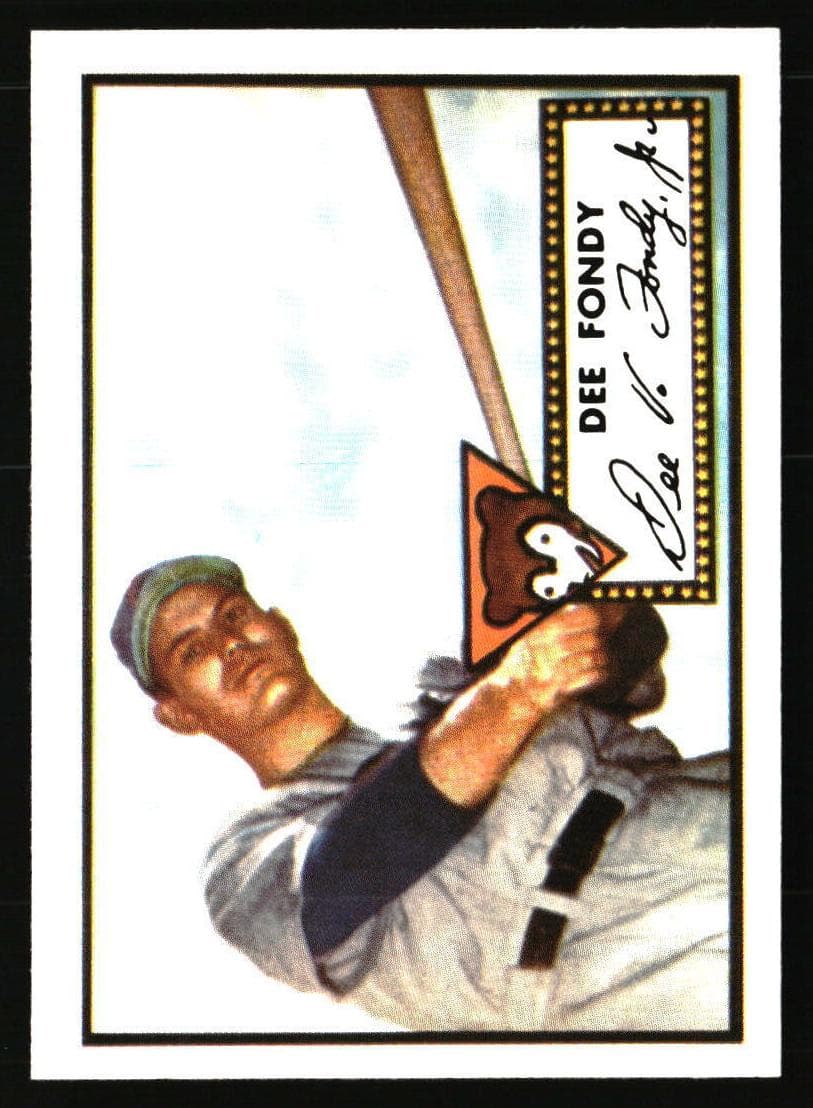 Dee Fondy 1952 topps Topps