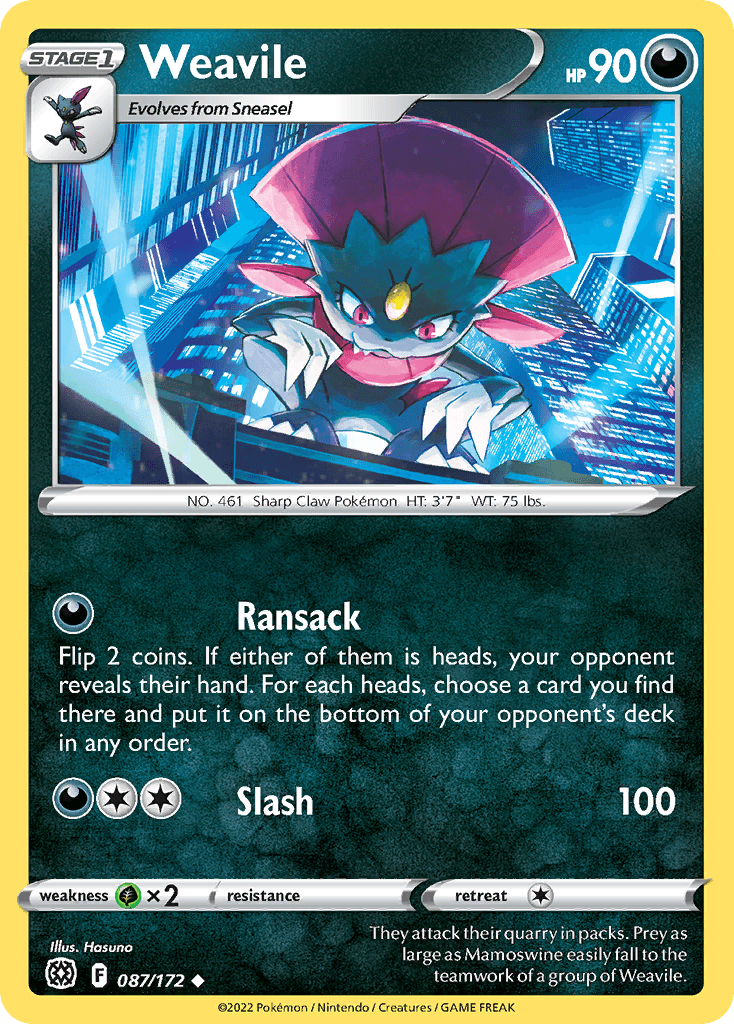 Weavile #87