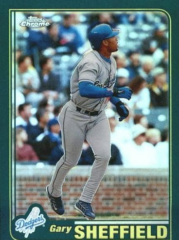 Gary Sheffield 2001 topps Topps Chrome