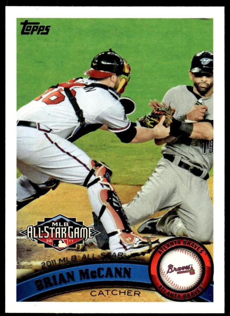 Brian McCann 2011 topps Topps Update