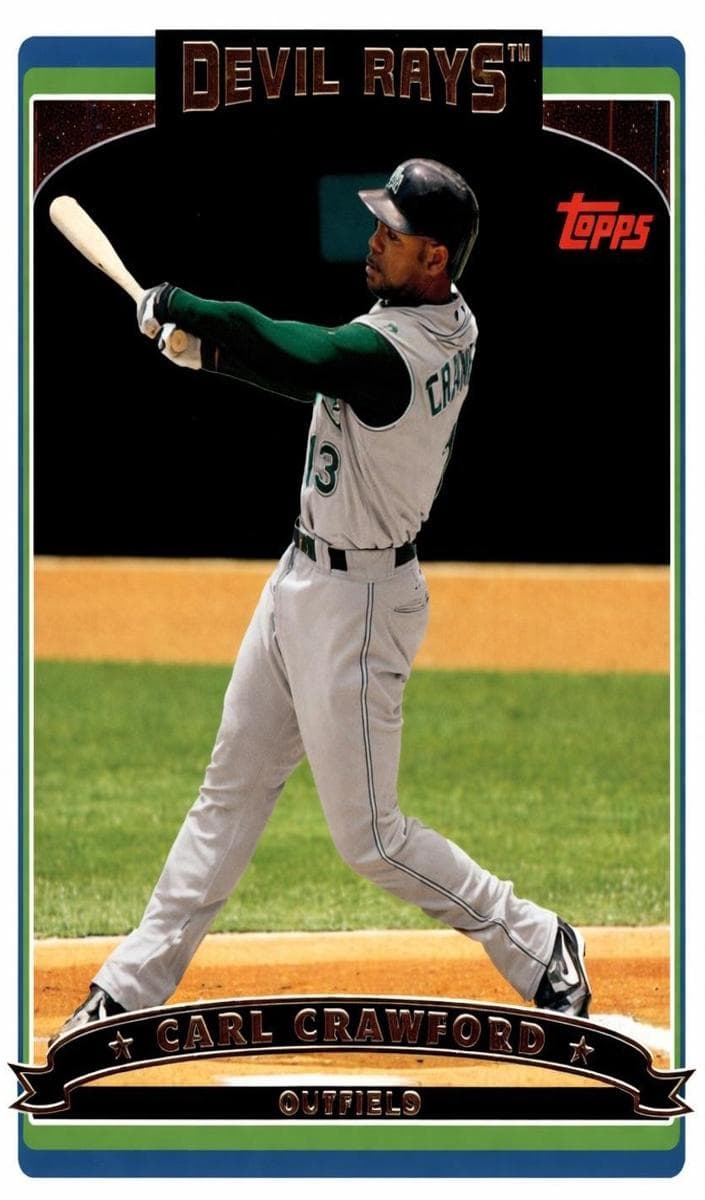 Carl Crawford 2006 topps Topps