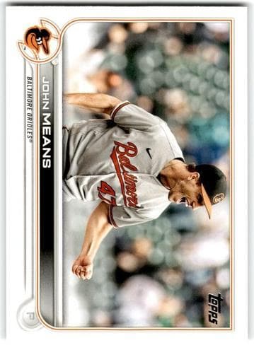 John Means 2022 topps Topps