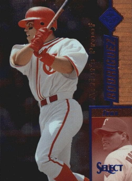 Ivan Rodriguez 1997 panini Select