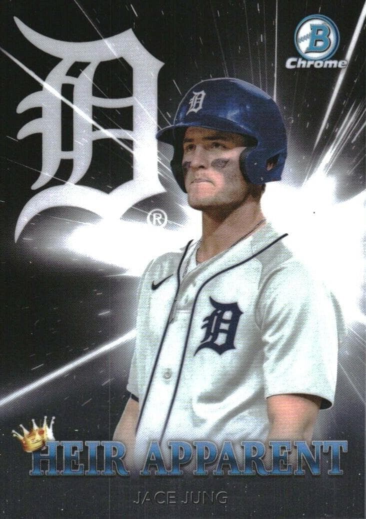 Jace Jung 2022 bowman Bowman Draft