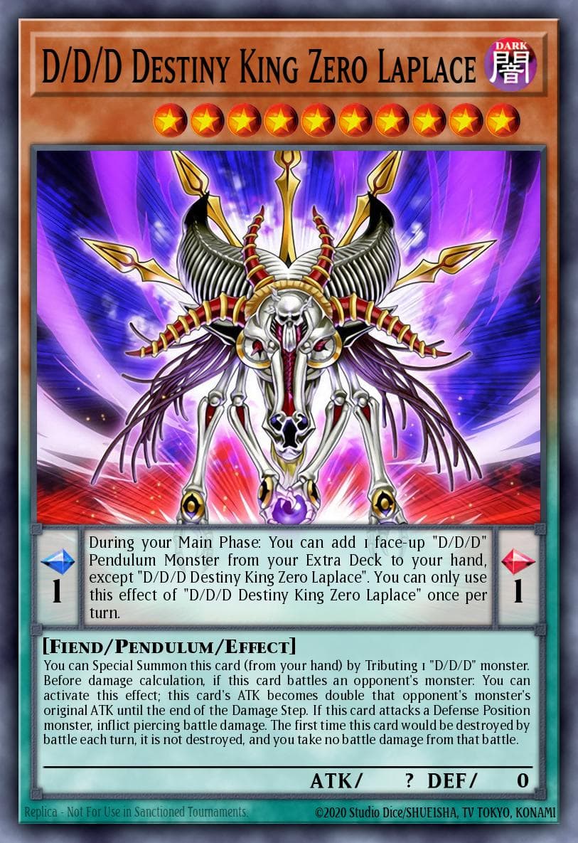D/D/D Destiny King Zero Laplace #GFP2-EN079