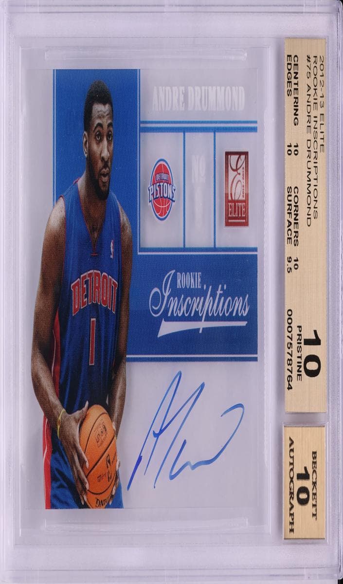 Andre Drummond 2012 panini Elite