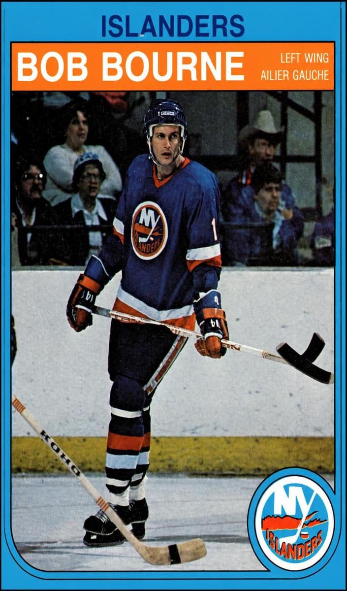 Bob Bourne 1982 topps O-Pee-Chee