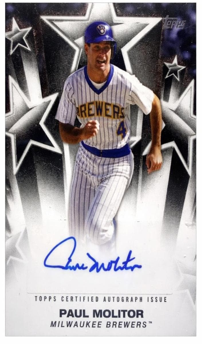 Paul Molitor 2025 topps Topps