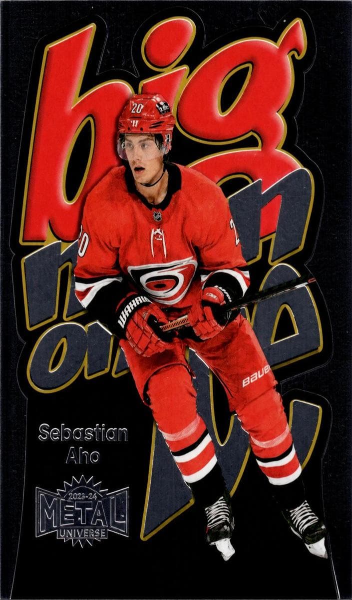 Sebastian Aho 2021 fleer SkyBox Metal Universe