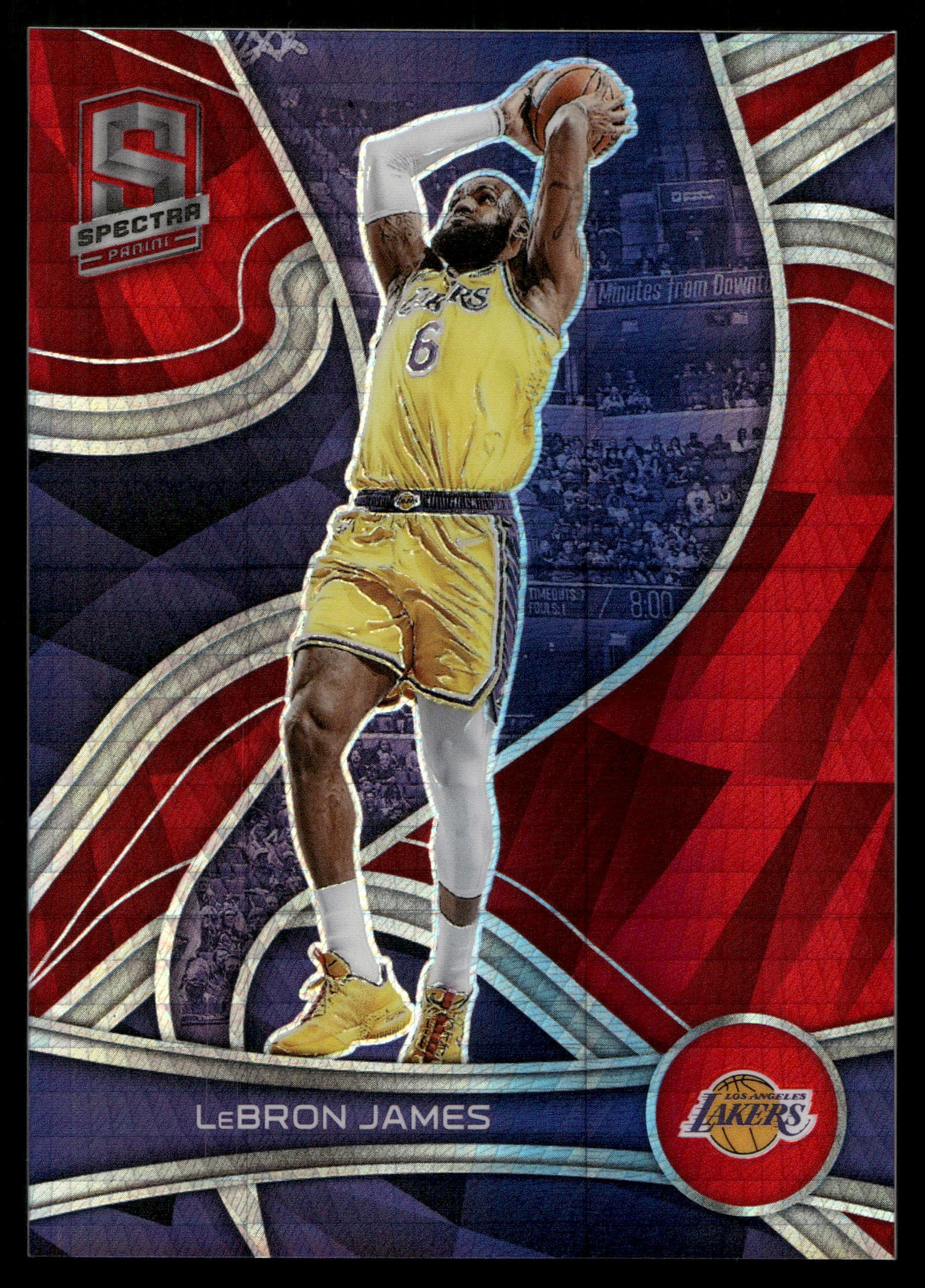 LeBron James 2021 panini