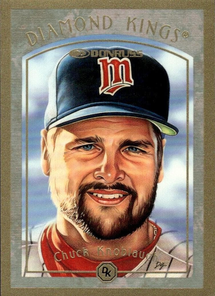Chuck Knoblauch 1997 panini Donruss