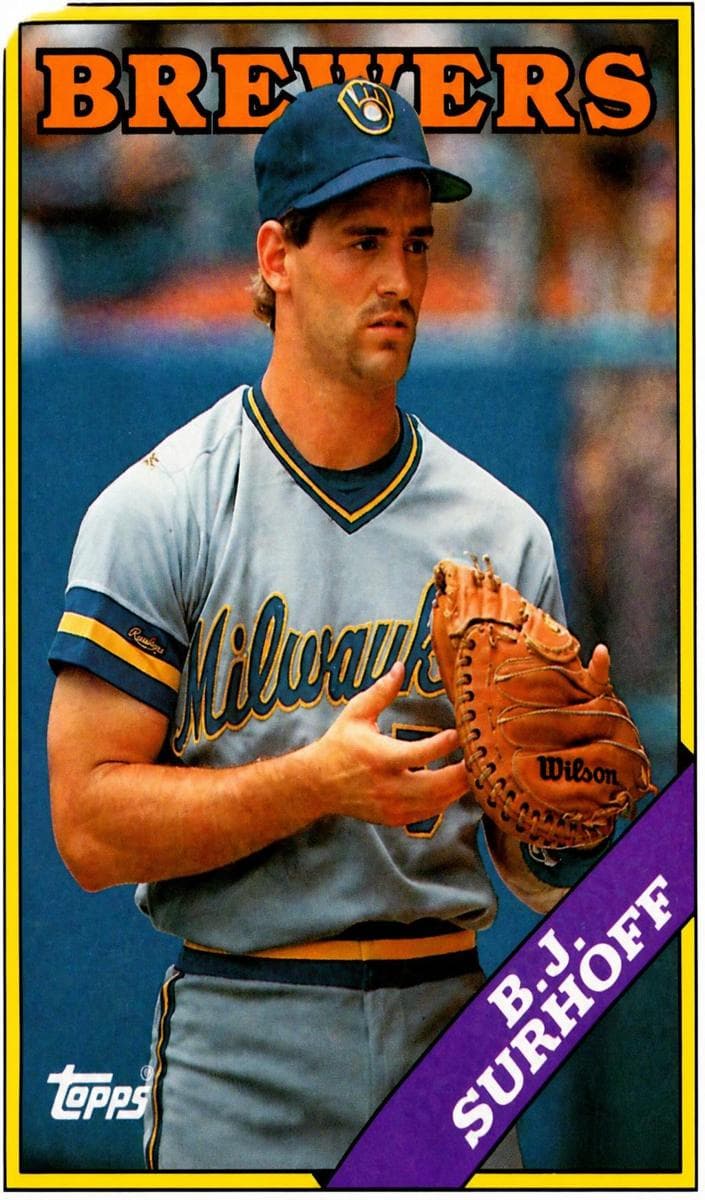 B.J. Surhoff 1988 topps Topps