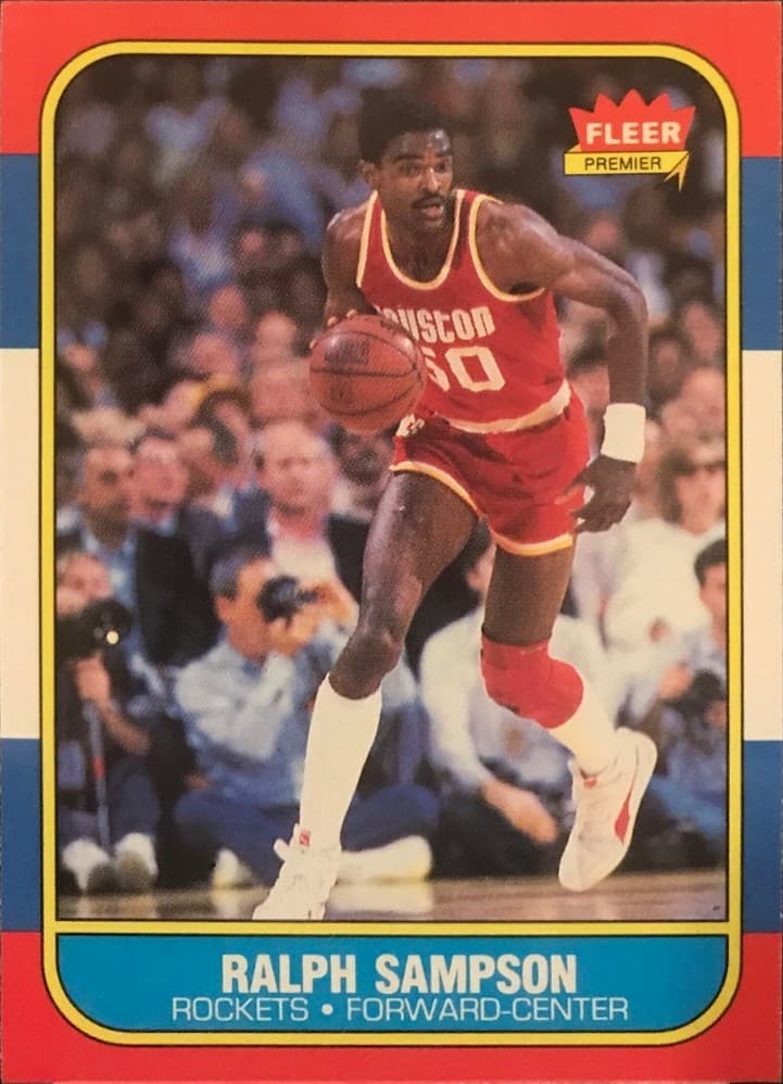 Basketball Ralph Sampson 1986 Fleer