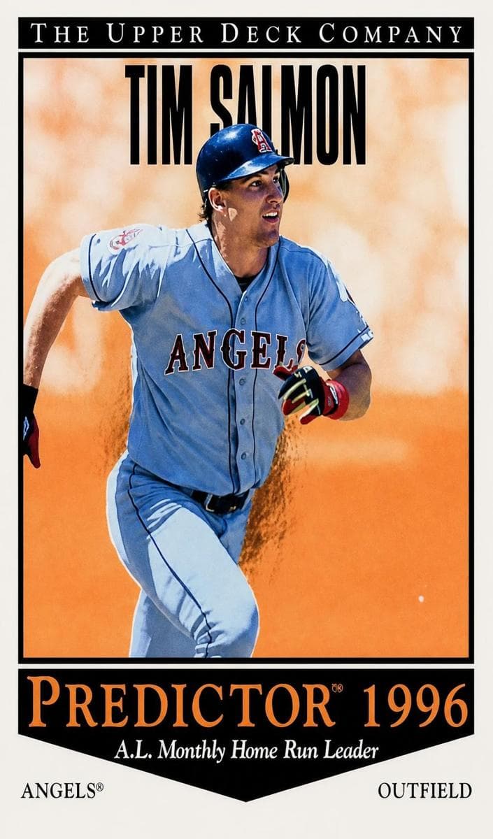 Tim Salmon 1996 upper-deck Upper Deck