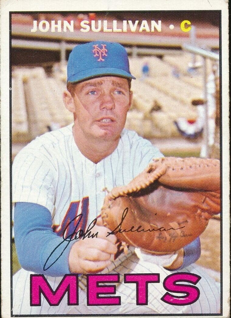 John Sullivan 1967 topps Topps