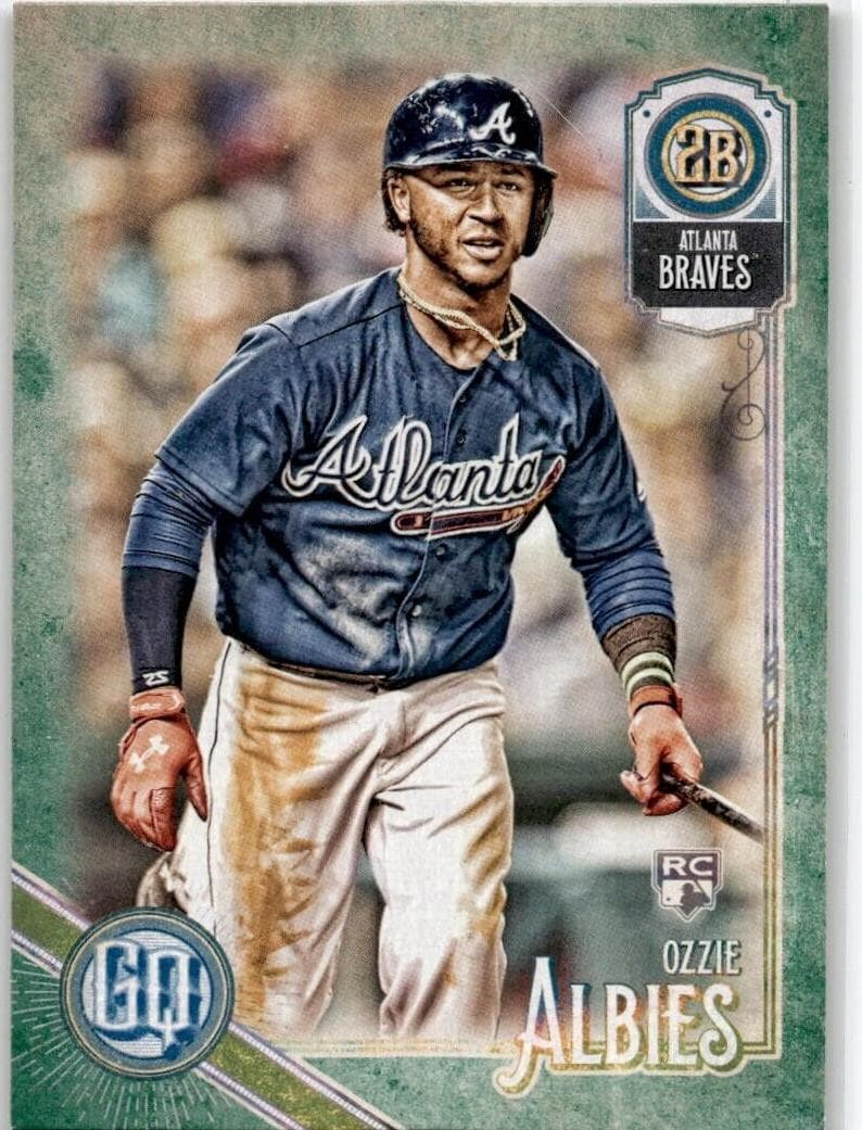 Ozzie Albies 2018 Topps Gypsy Queen rookie card