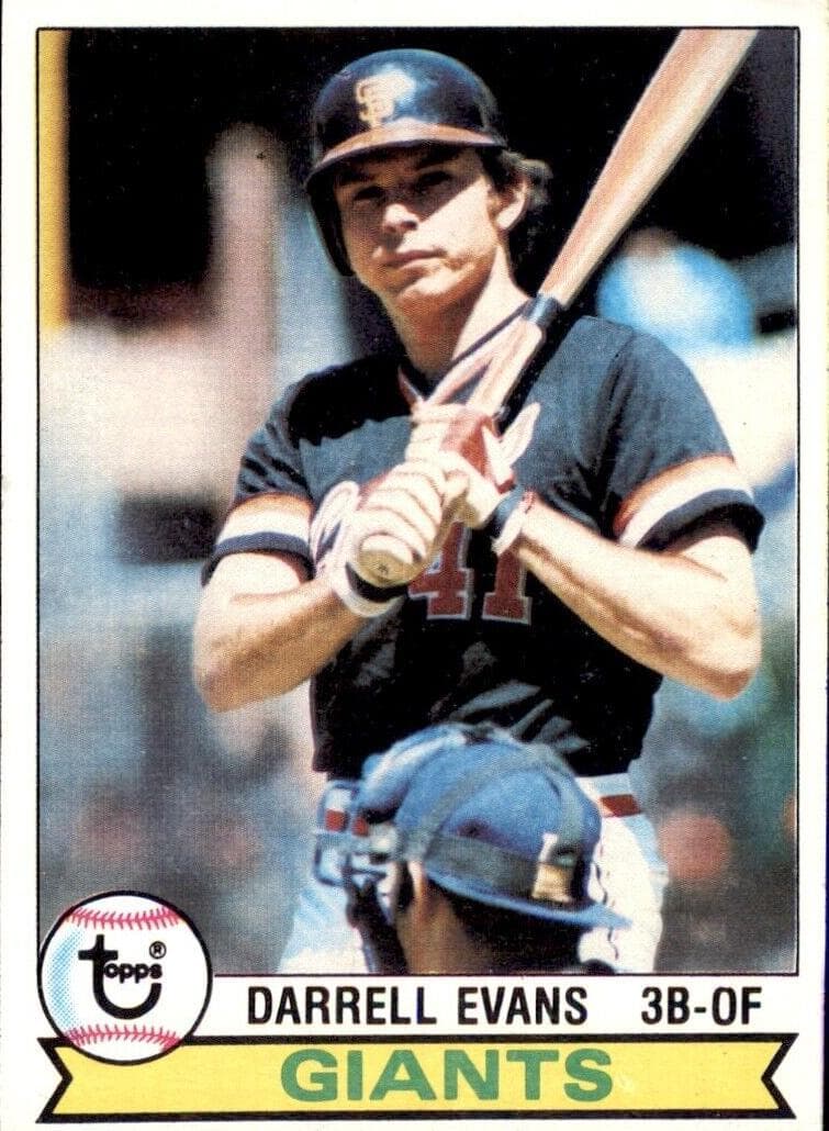 Darrell Evans 1979 topps Topps