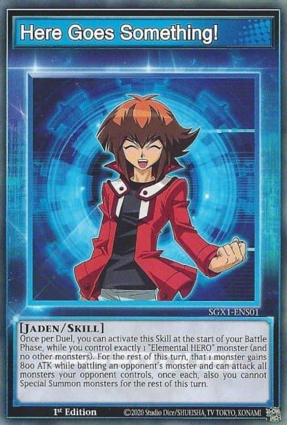 Here Goes Something! 2022 Yu-Gi-Oh! Speed Duel GX: Duel Academy Box