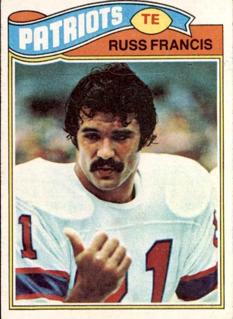 Russ Francis 1977 topps