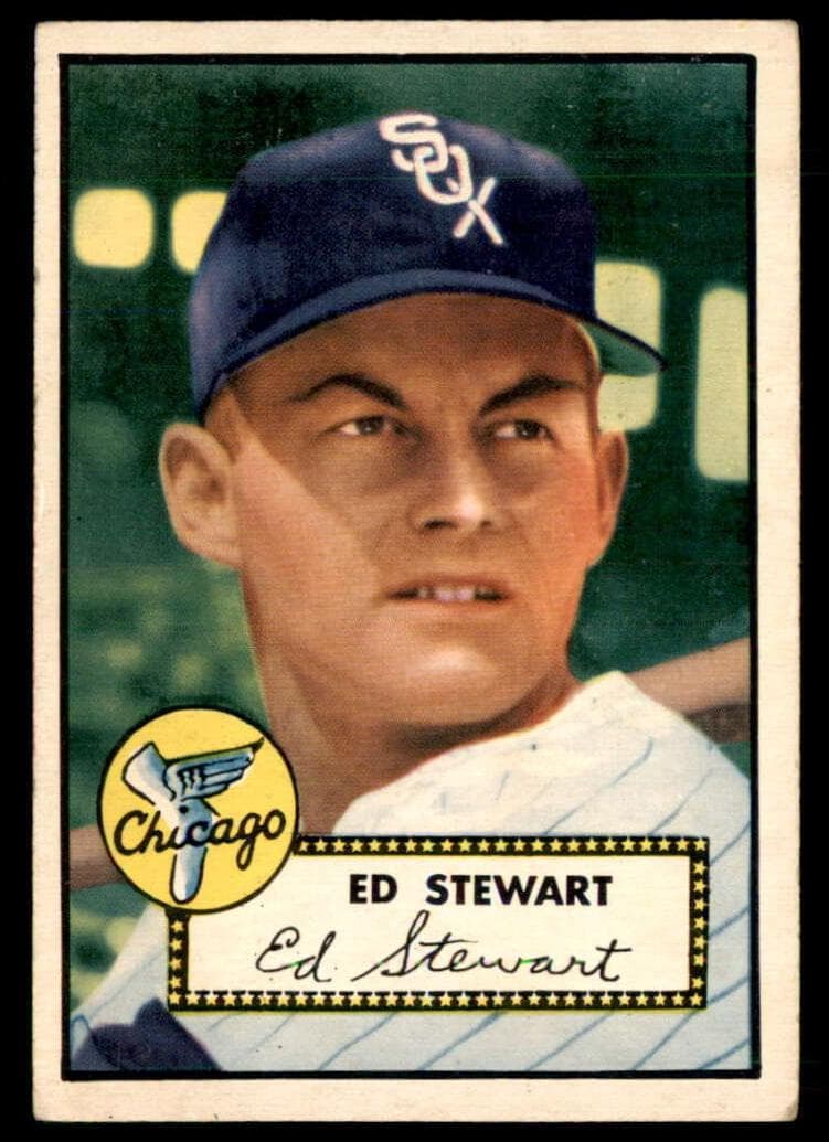 Bud Stewart 1952 topps Topps