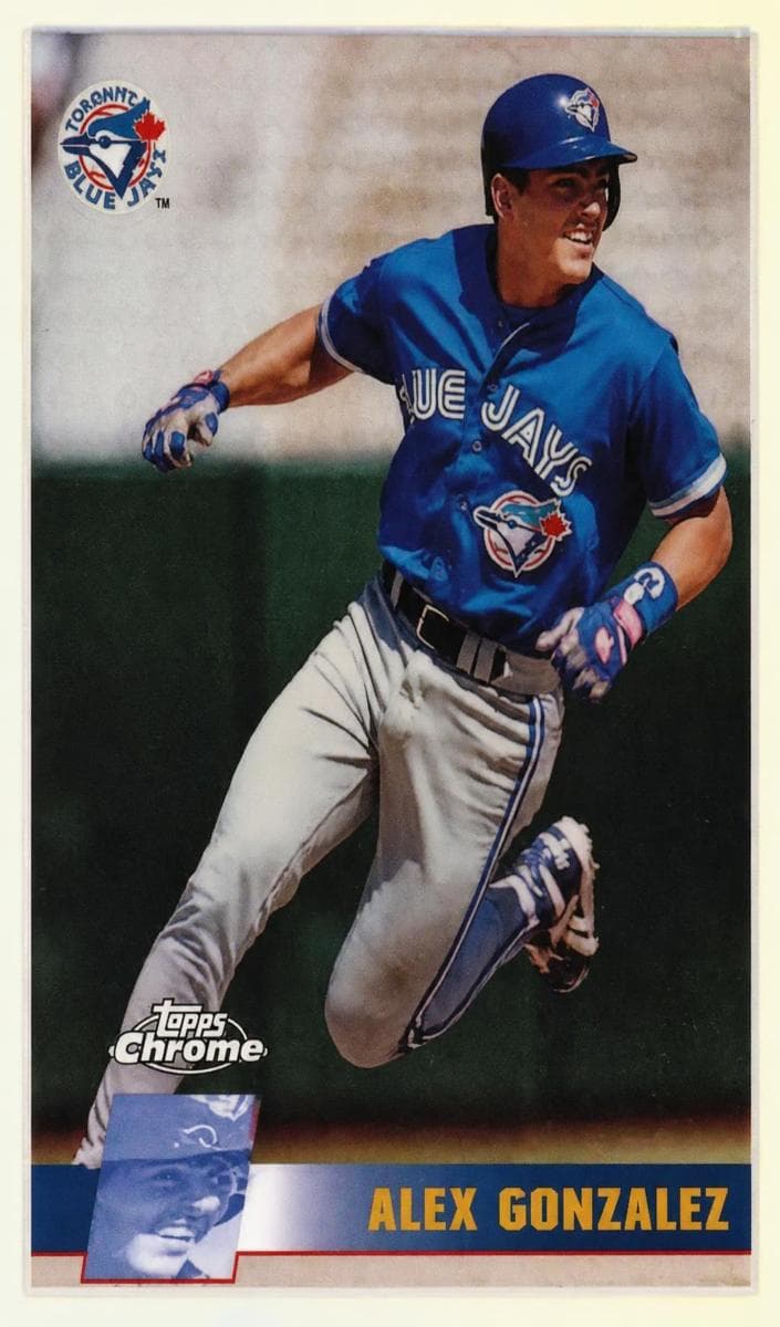 Alex Gonzalez 1996 topps Topps Chrome