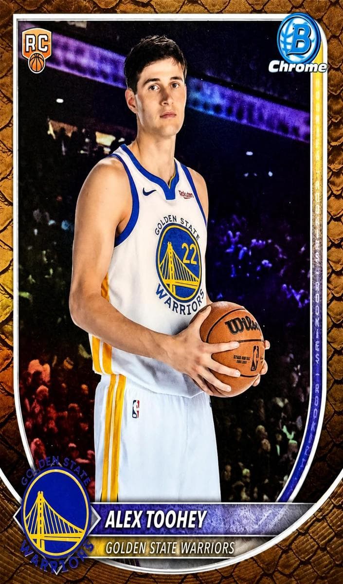 Alex Toohey trading card