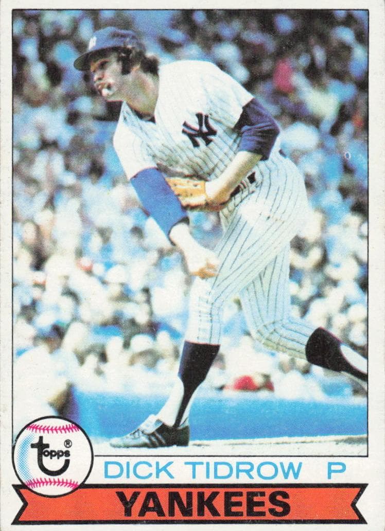 Dick Tidrow 1979 topps Topps