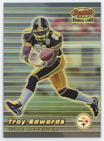 Troy Edwards 1999 bowman