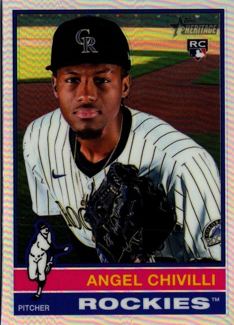 Angel Chivilli trading card