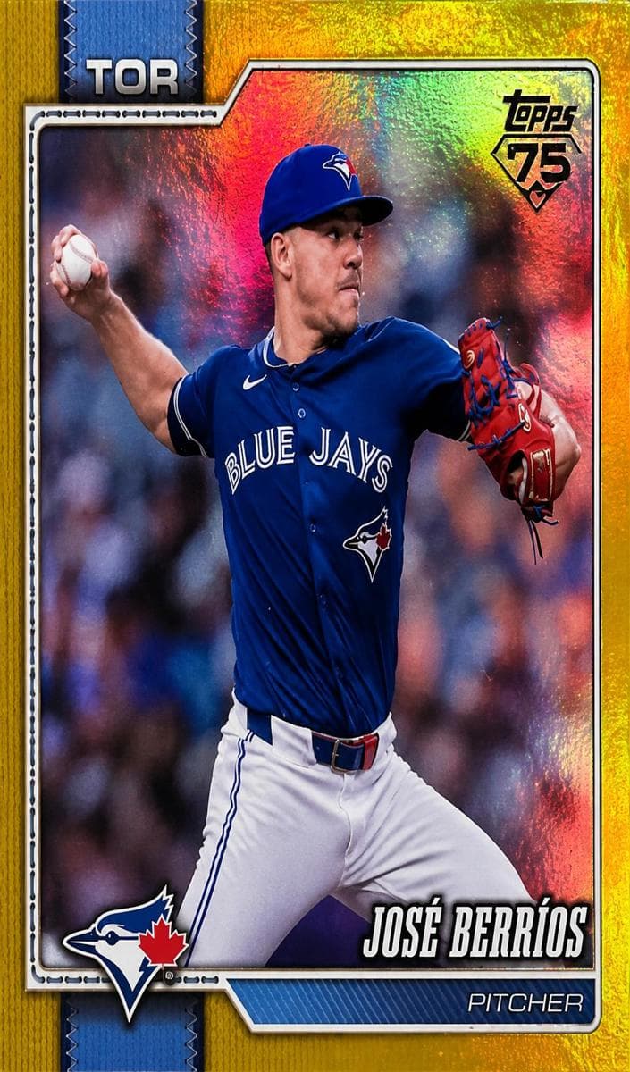 Jose Berrios trading card