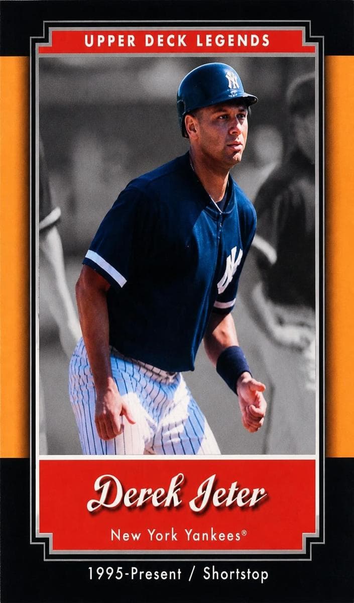 Derek Jeter 2001 upper-deck Upper Deck Legends