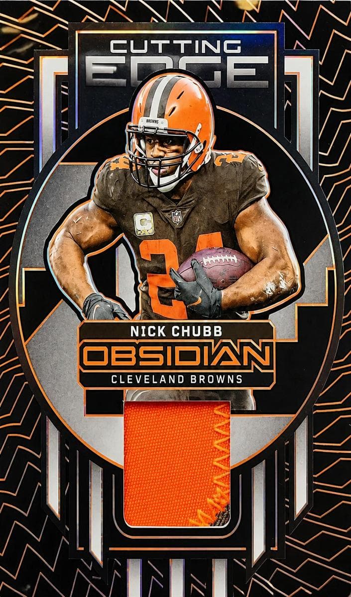 Nick Chubb 2023 panini Obsidian