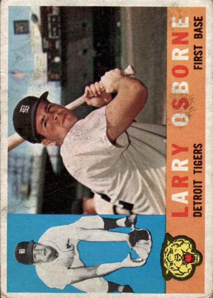 Larry Osborne 1960 topps Topps