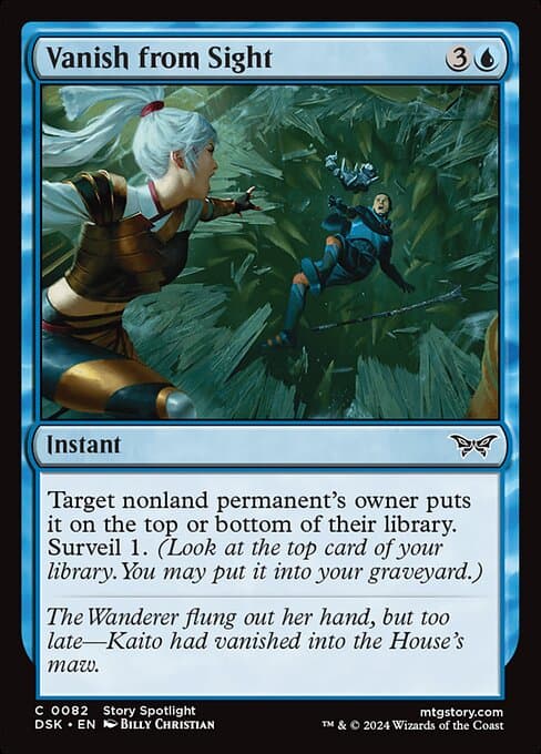 Vanish from Sight 2024 Magic: The Gathering Duskmourn: House of Horror