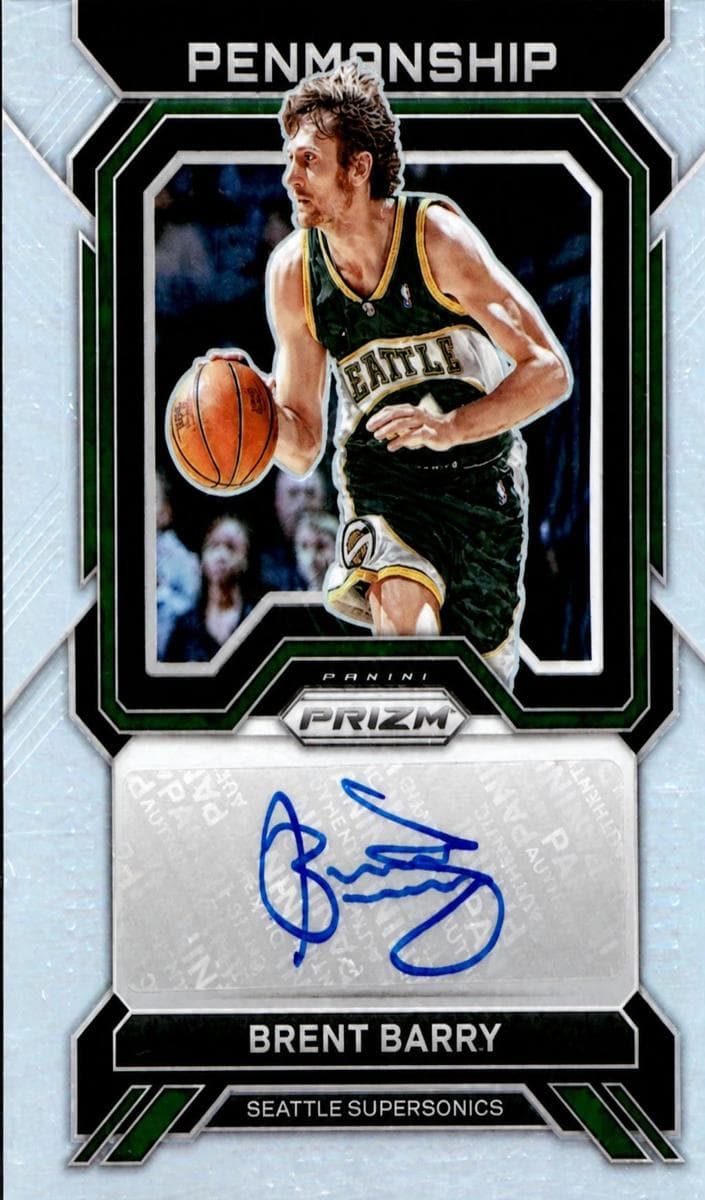 Brent Barry trading card