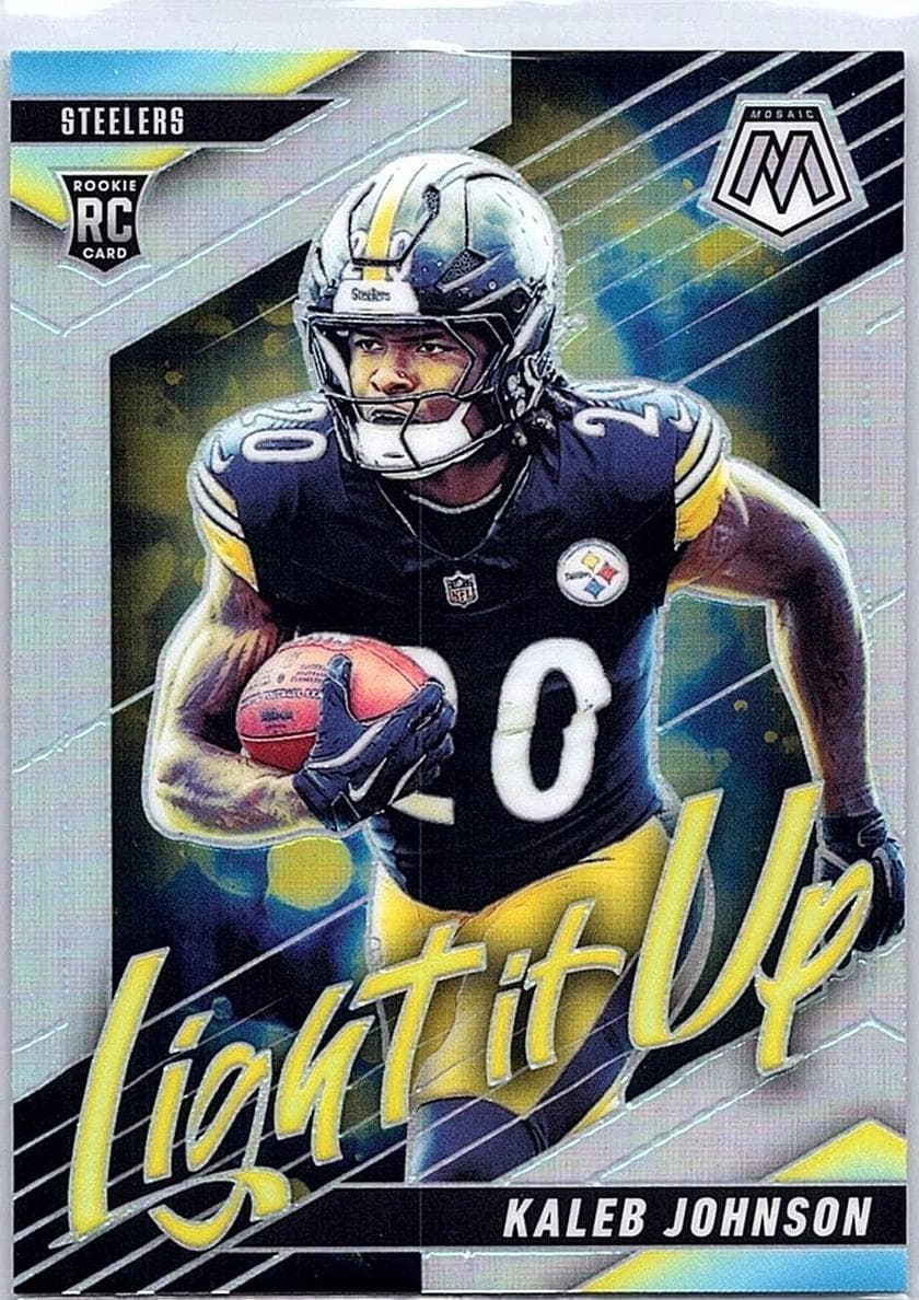 Kaleb Johnson 2025 panini Mosaic