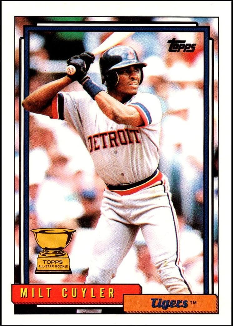 Milt Cuyler 1992 topps Topps