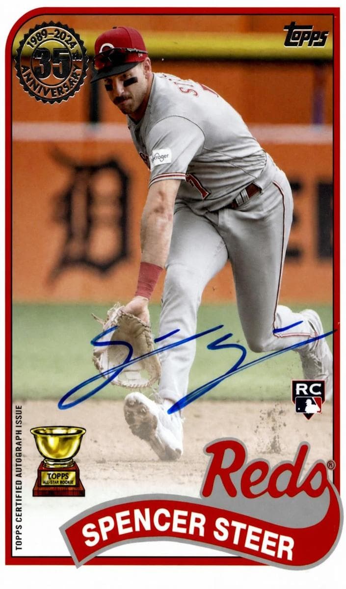 Spencer Steer 2024 topps Topps Update