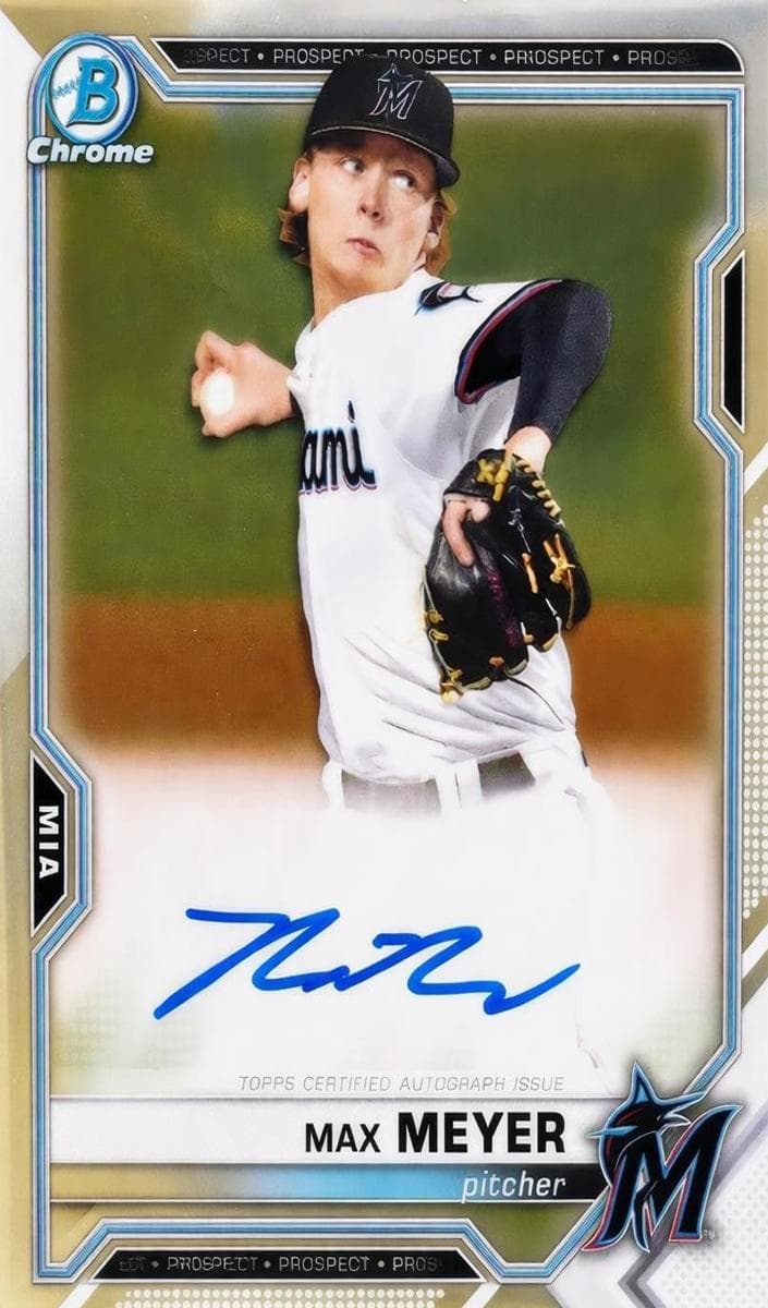 Max Meyer 2021 bowman Bowman