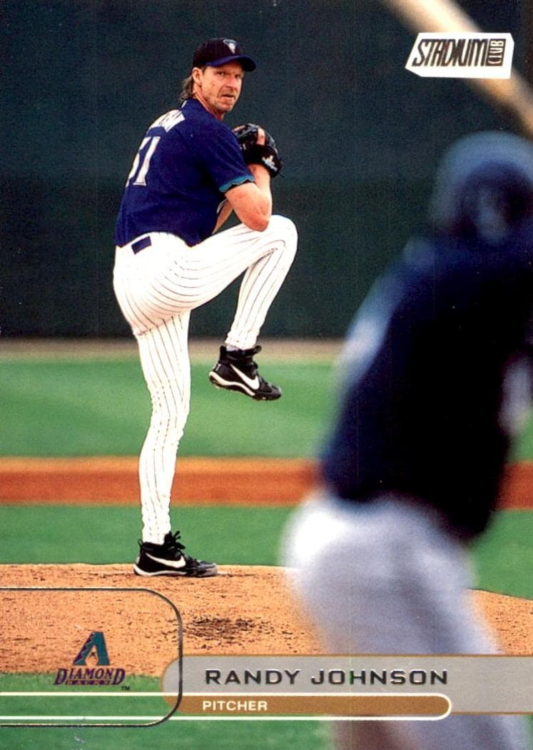 Randy Johnson 2002 fleer Fleer Authentix