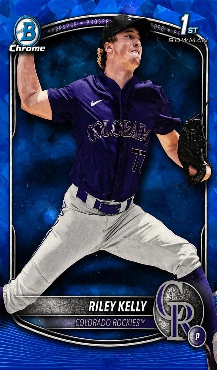 Riley Kelly trading card