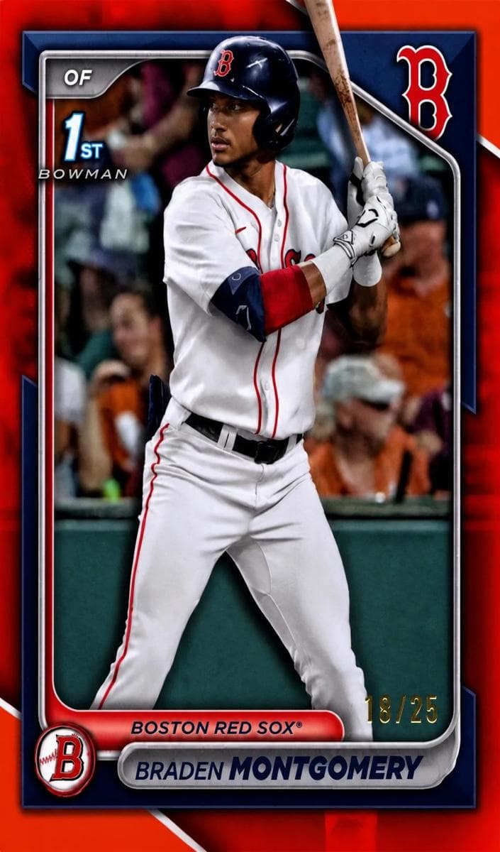 Braden Montgomery trading card