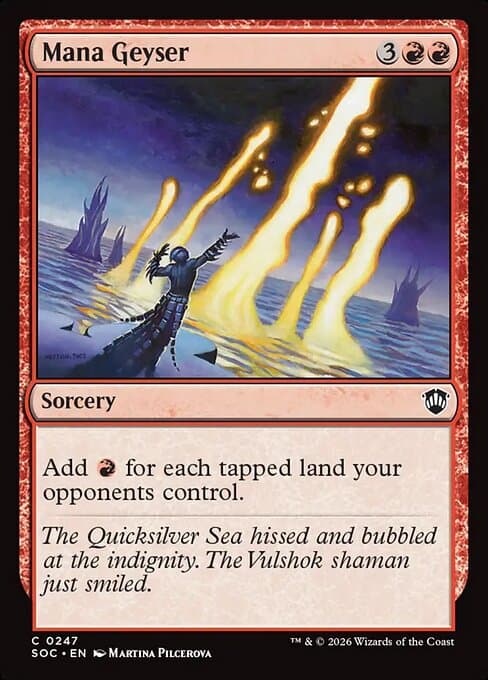 Mana Geyser 2014 Magic: The Gathering Conspiracy