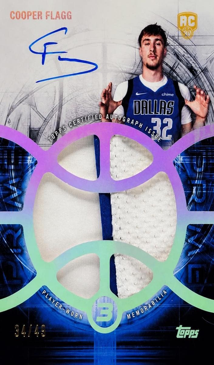 Cooper Flagg 2025 topps