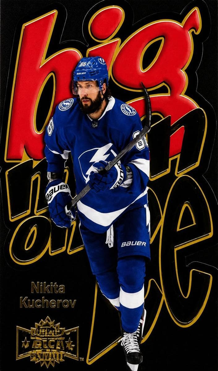Nikita Kucherov 2021 fleer SkyBox Metal Universe