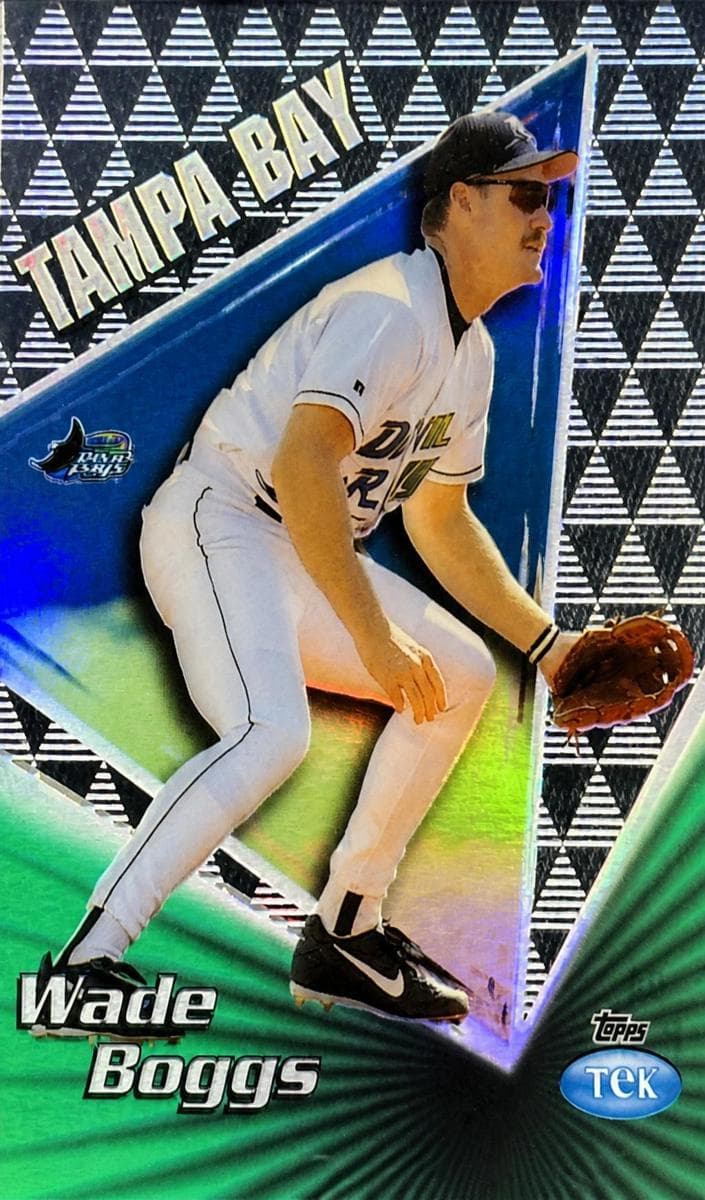 Wade Boggs 1999 topps Topps Tek