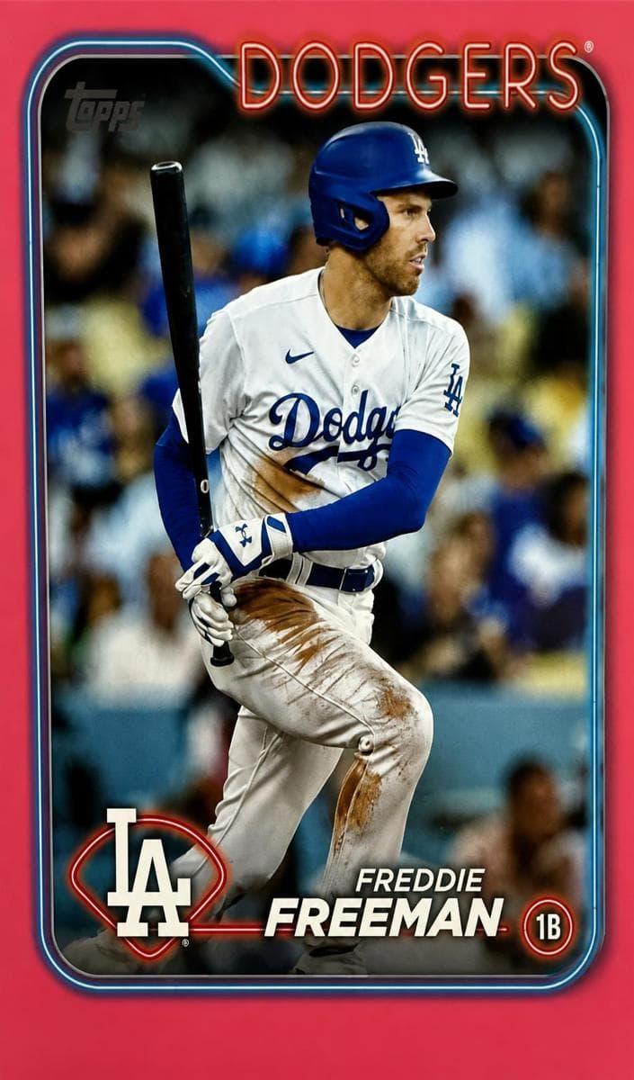 Freddie Freeman 2024 topps Topps