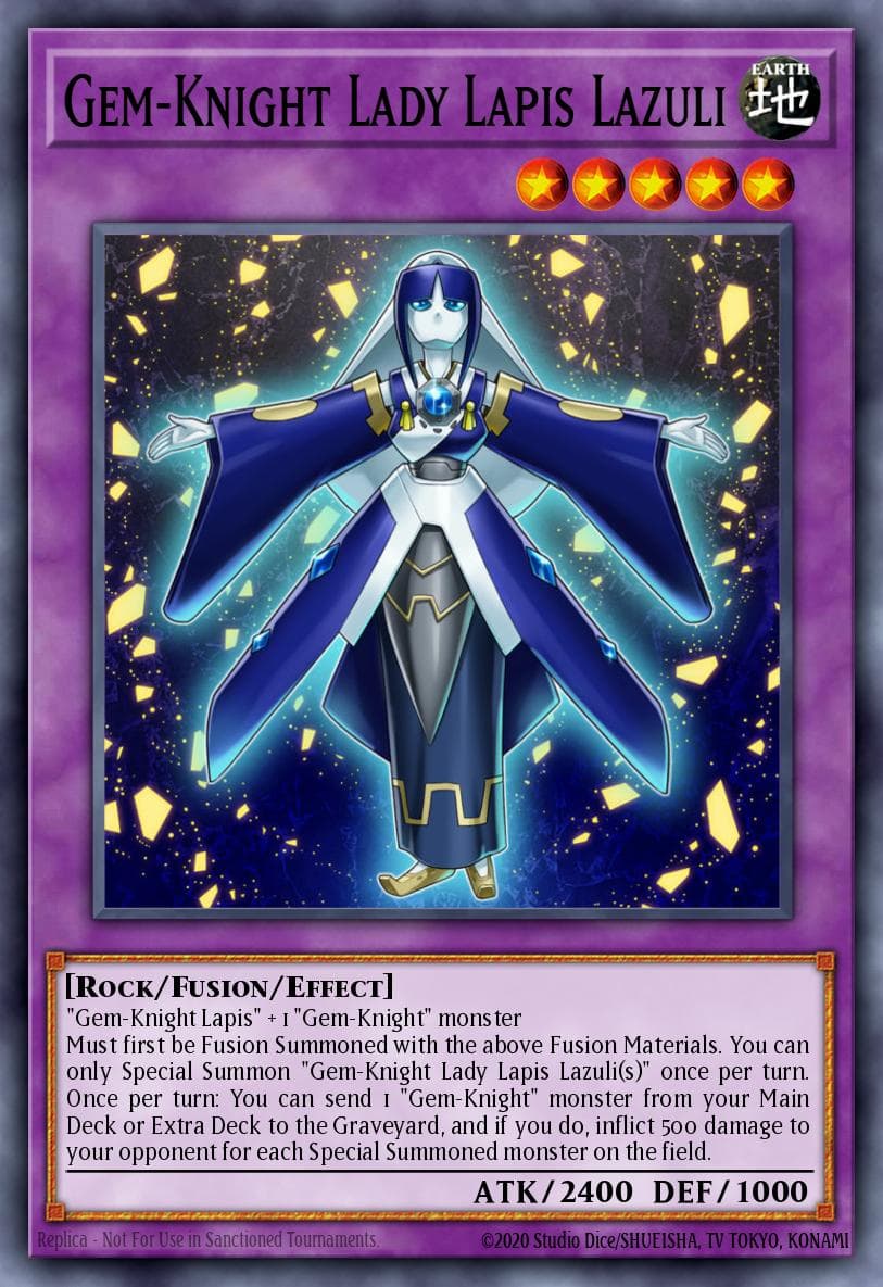 Gem-Knight Lady Lapis Lazuli #SECE-EN046