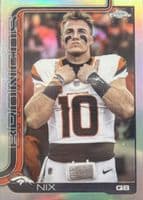 Bo Nix 2025 topps